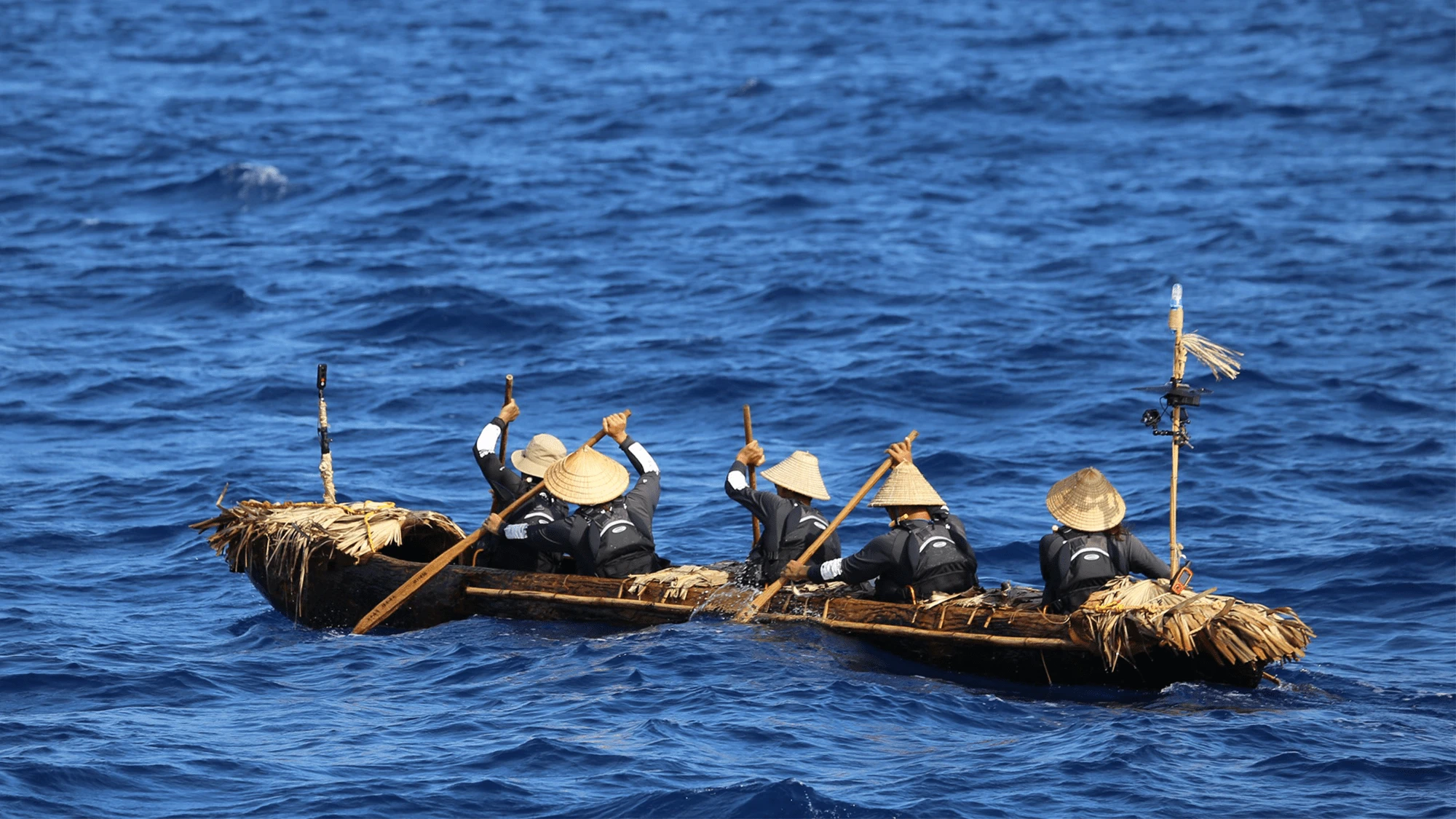 Ancient canoe replica recreates a 30,000-year-old voyage