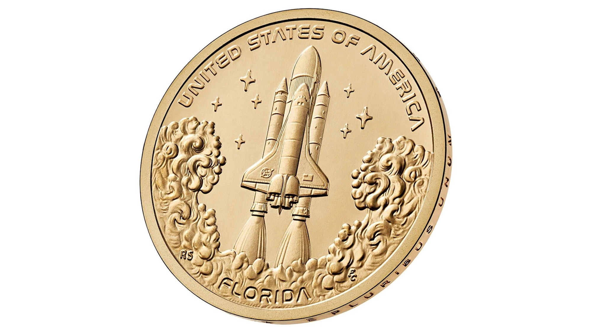 US Mint releases Space Shuttle $1 gold coin