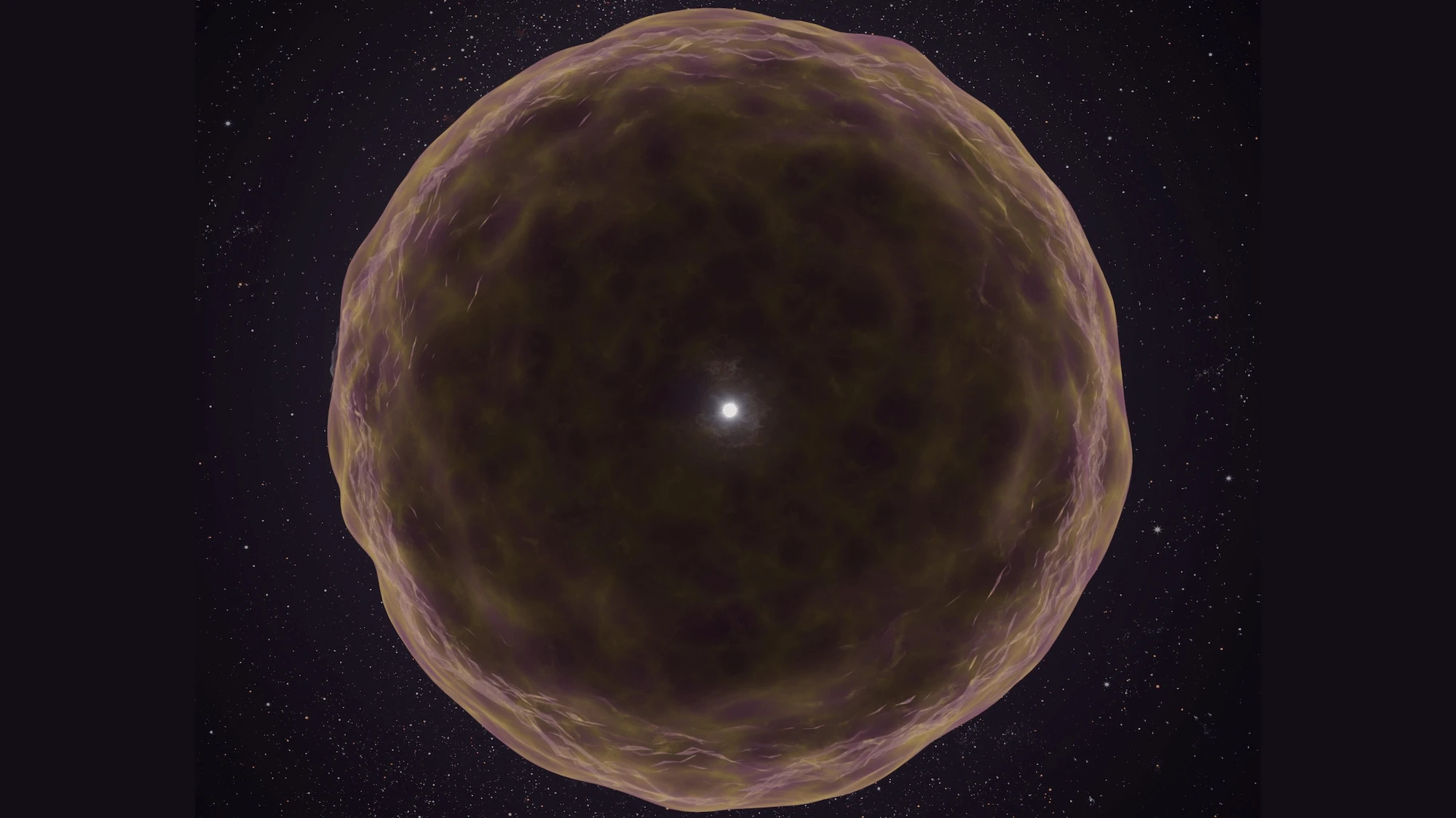 Violent supernova spilled a star’s ‘guts’ before exploding