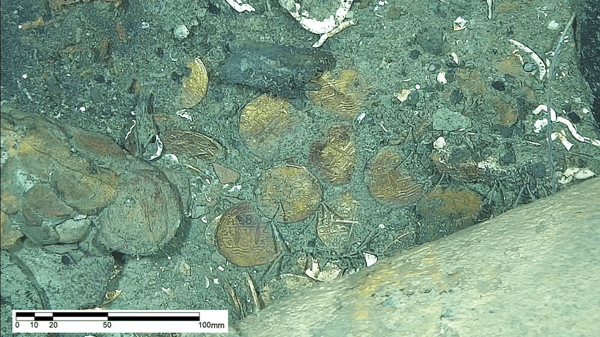Gold coins confirm ‘world’s richest shipwreck’ is 18th century Spanish galleon