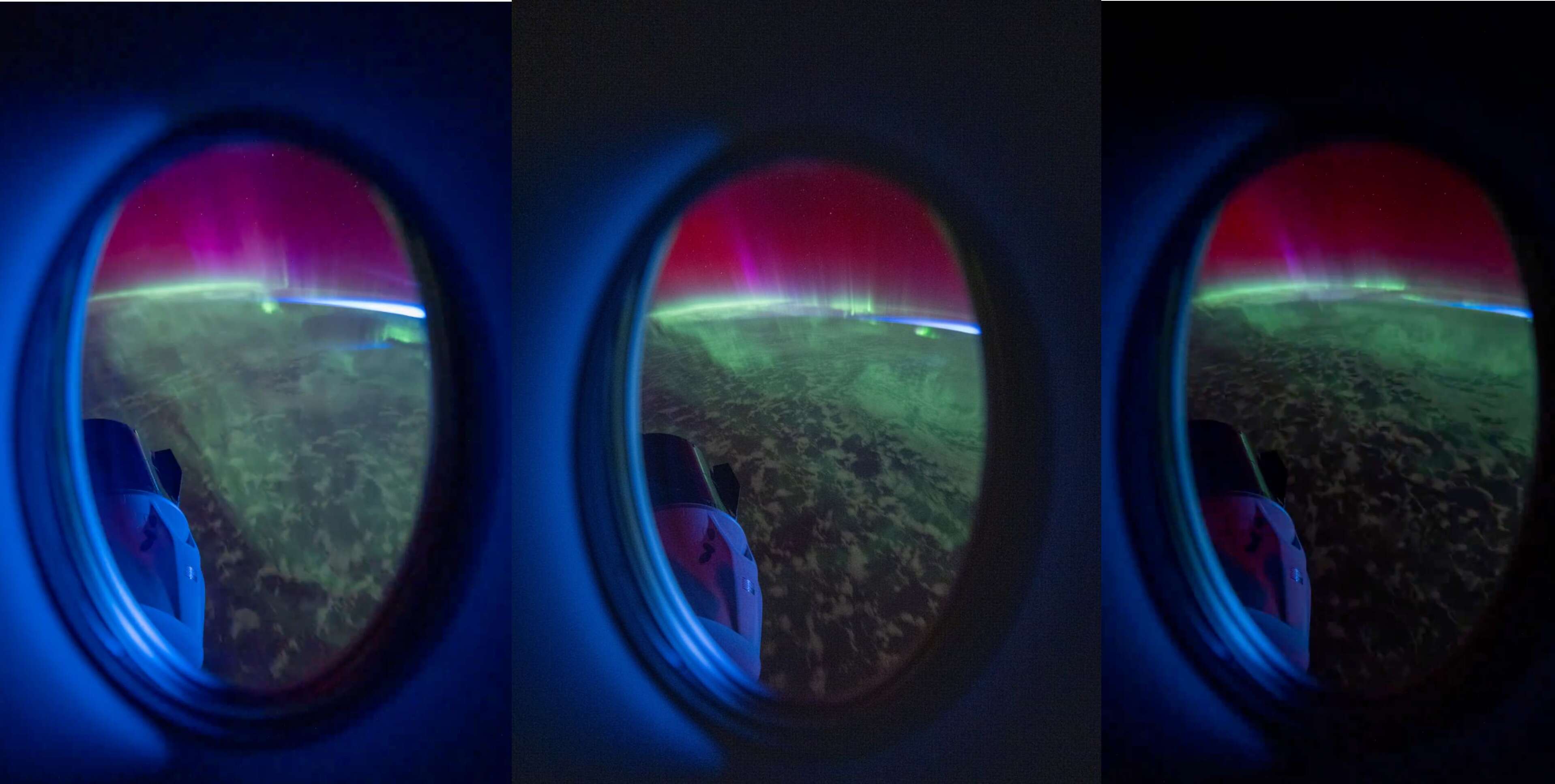 Astronaut shares dazzling footage of aurora from space