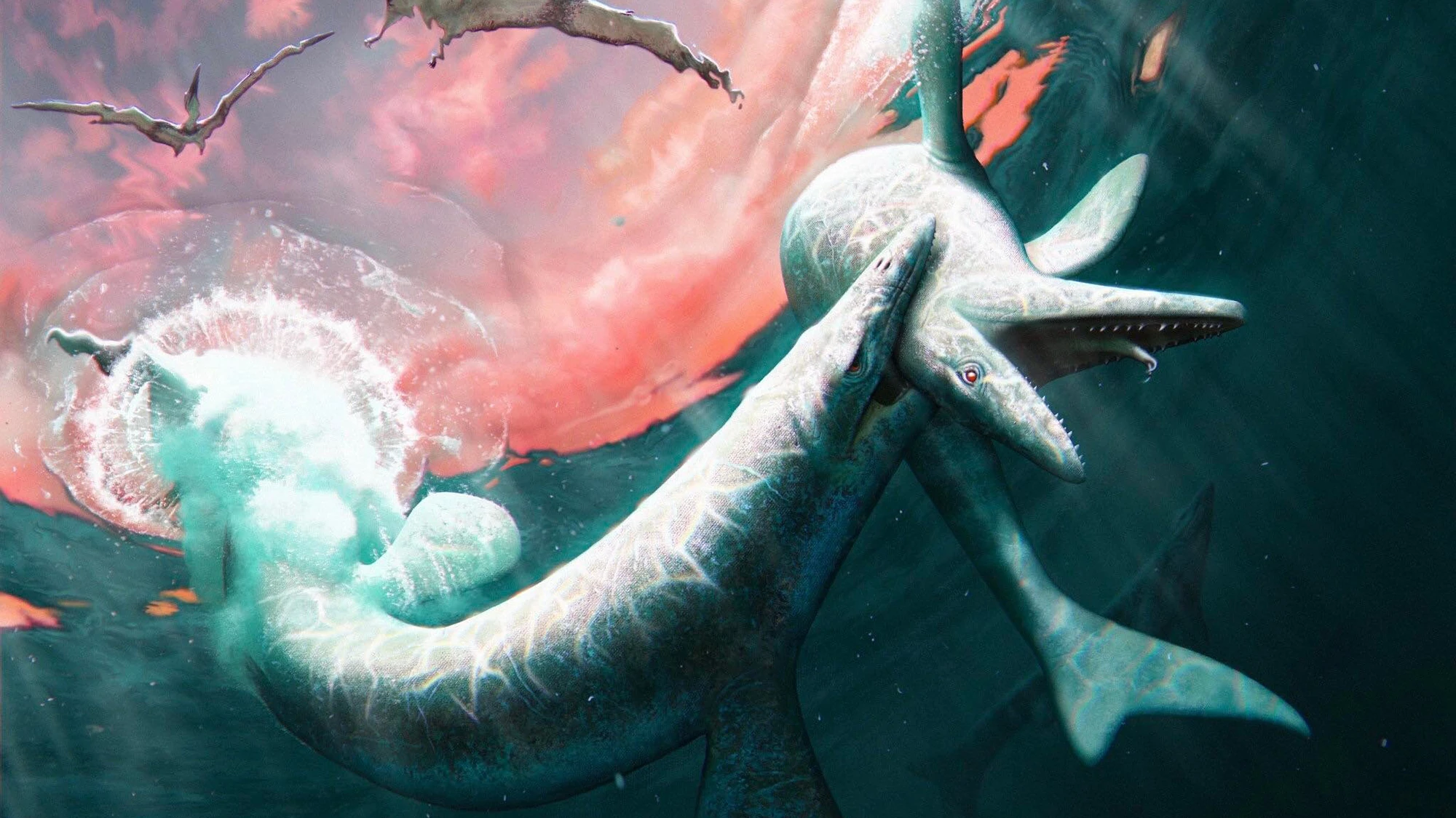 Newfound mosasaur was like a giant Komodo dragon with flippers