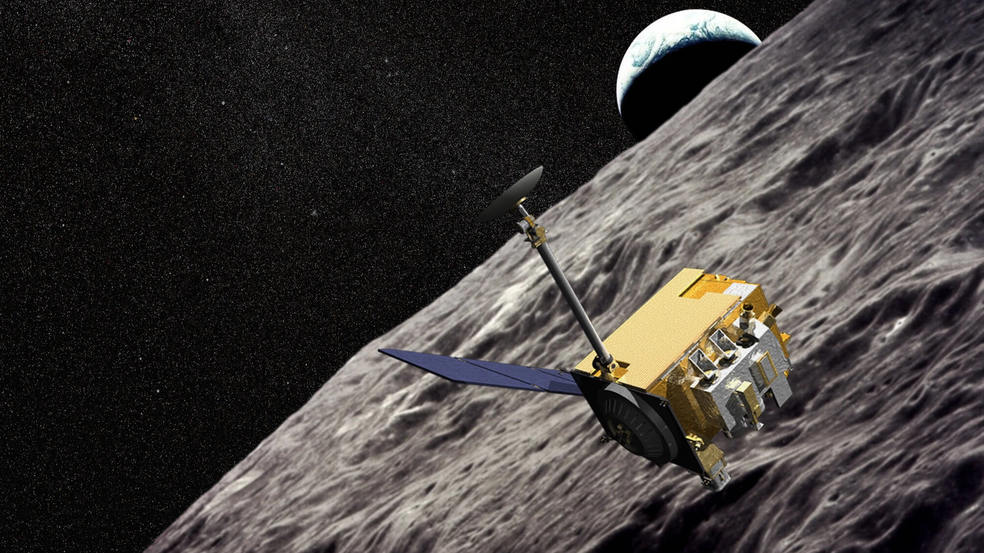 NASA bounced a laser off a cookie-sized device on the moon