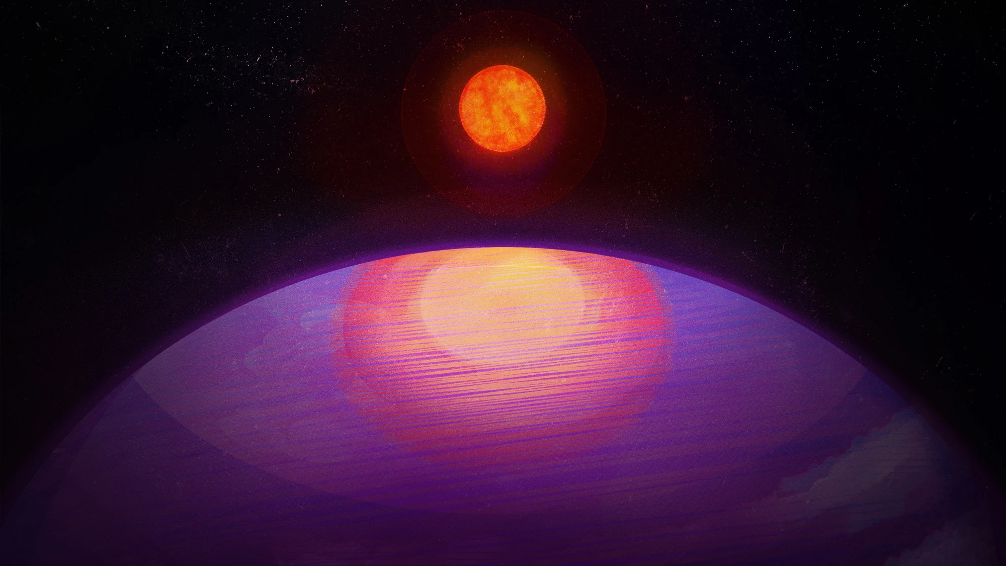 The planet that should not exist