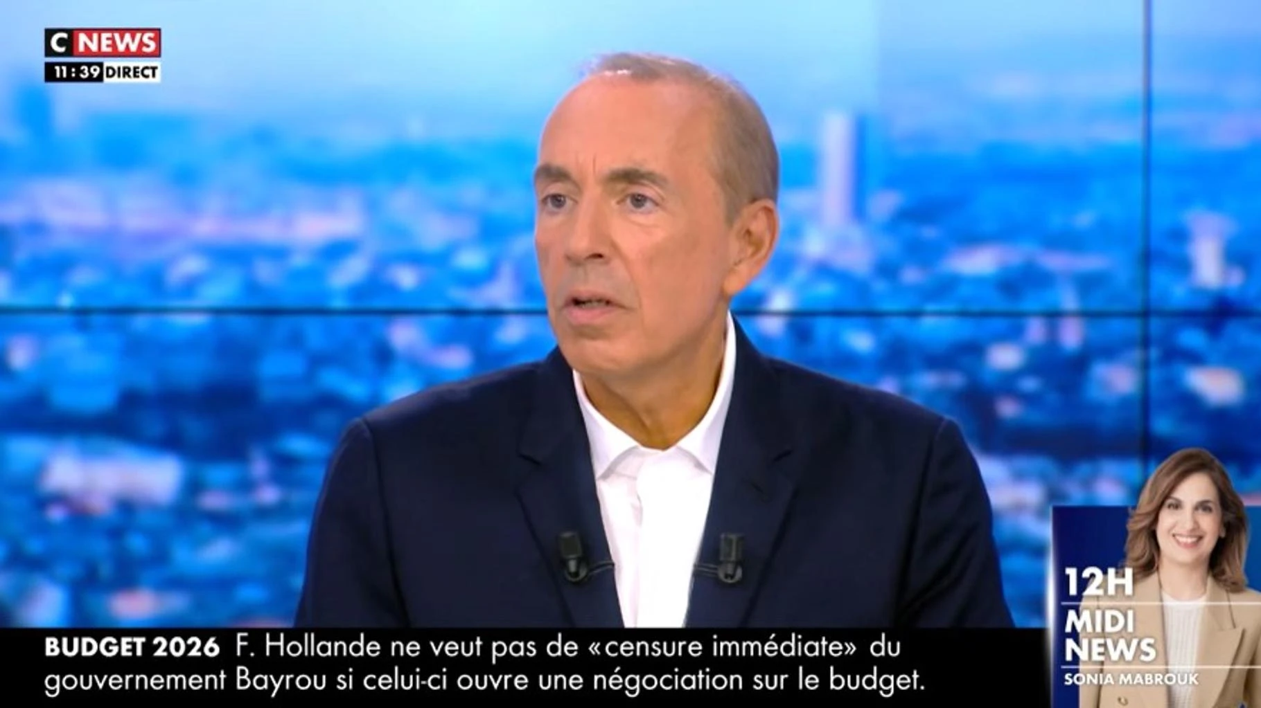   Sur CNews, Jean-Marc Morandini de retour dans le grand studio, et c’est tout sauf un détail  