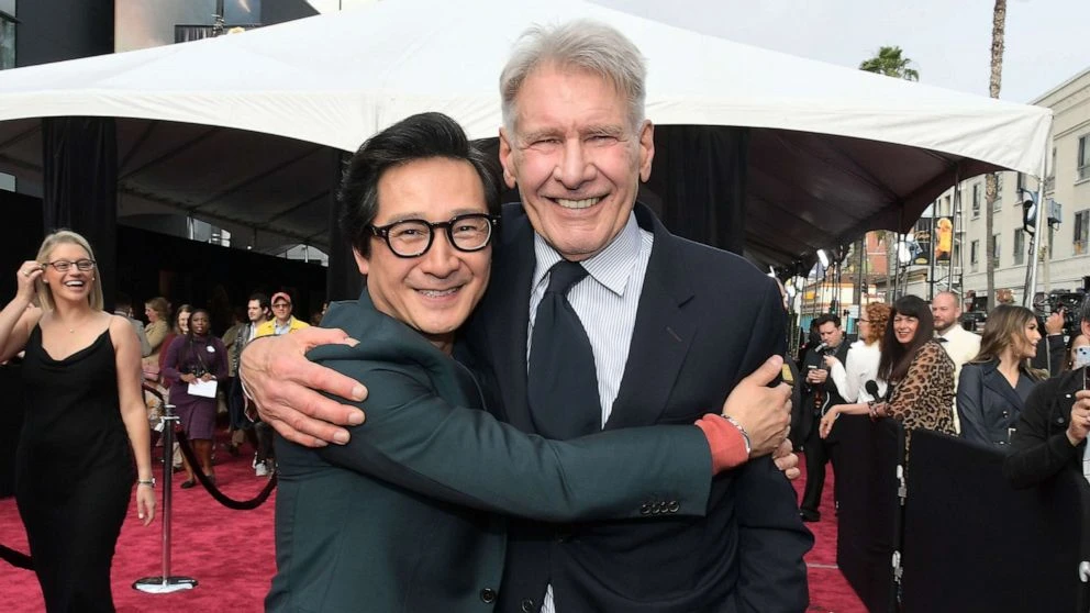 Charley Gallay/Getty ImagesKe Huy Quan surprises Harrison Ford at 'Indiana Jones' premiereStars came out to celebrate the fifth film in the beloved franchise.6/15/2023 10:50:46 EDT