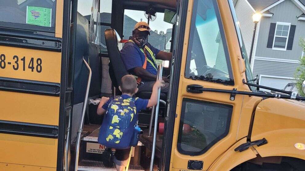 Student and school bus driver share special bond