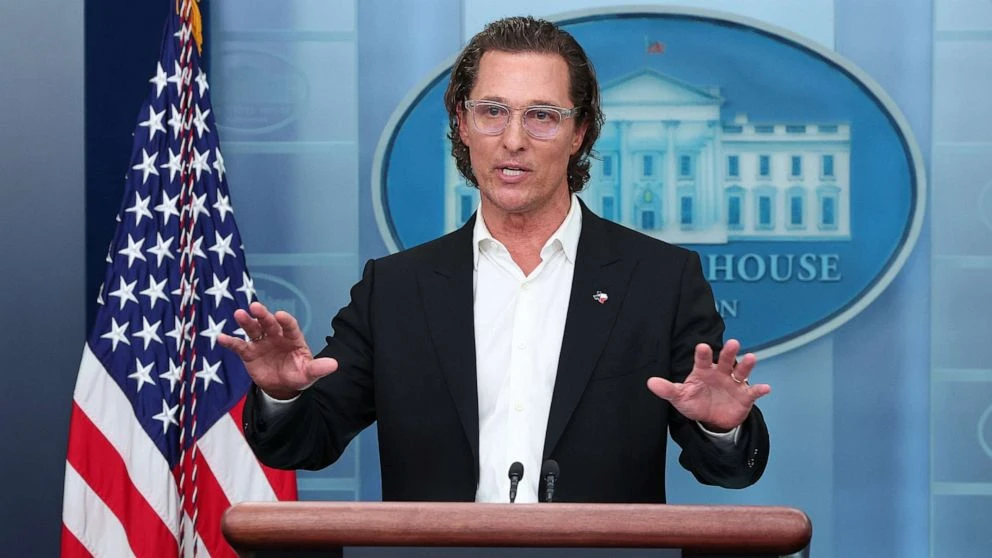 Matthew McConaughey announces new grant initiative