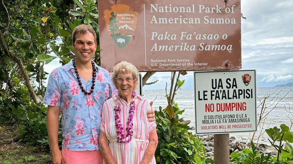 Grandmother, grandson visit all 63 national parks