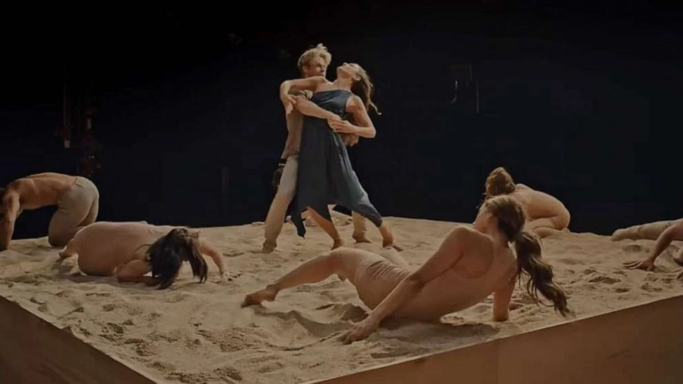 See Derek Hough, Hayley Erbert perform moving dance in 'Turning Page' music video“We wanted to create a piece about life,