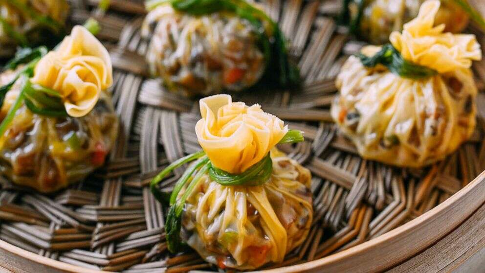 Lunar New Year recipe for steamed money bag dumplingsThese golden steamed dumplings are a Lunar New Year specialty.36 minutes ago