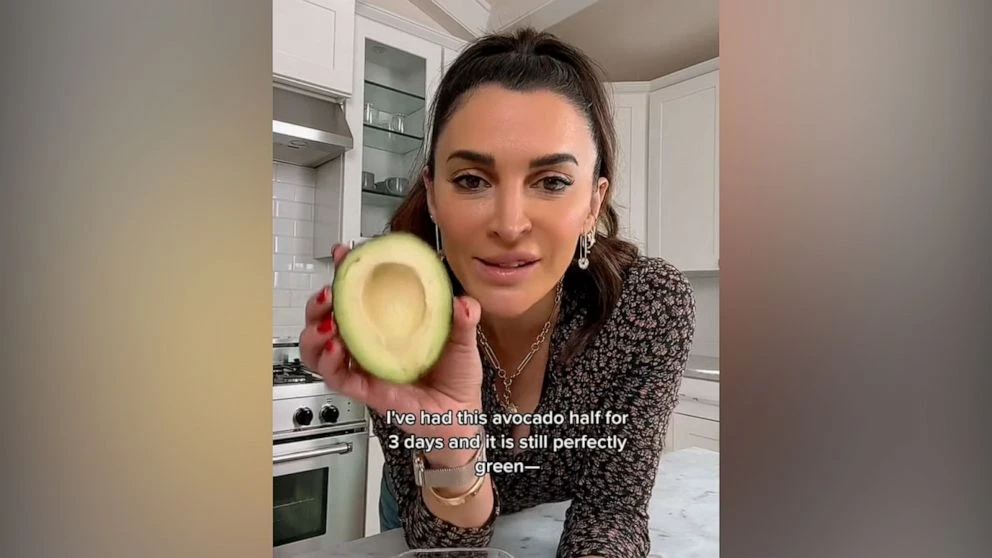 Onion hack to keep an avocado green longer