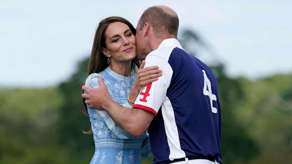 Princess Kate cheers on Prince William polo match
