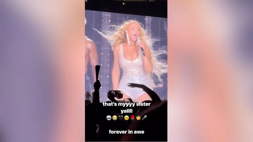 Solange Knowles cheers on Beyonce, Blue Ivy