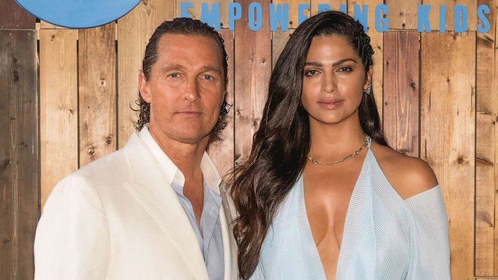 Matthew McConaughey says 'Happy anniversary Hot Mamma' to wife Camila Alves