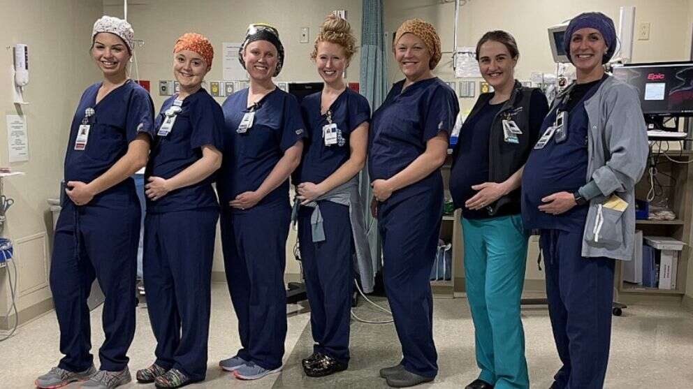 11 New Hampshire hospital staffers all pregnant at the same timeMeet the self-described 