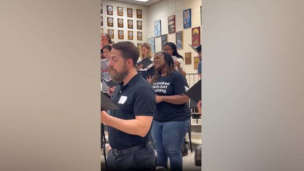 Former students reunite to give retiring chorus teacher musical send-offJim Stanley invited his former students to sing with him one last time.5/19/2023 03:49:00 EDT