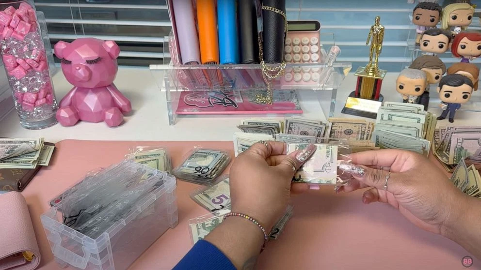 TikToker shares how cash stuffing worked for her