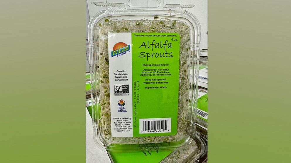 Alfalfa sprouts recalled for possible E. coli