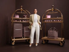 Olivia Culpo teamed up with Samsonite for a limited-edition range of chic luggage