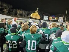 Holy Cross ends provincial football championship drought with win over Regina Miller