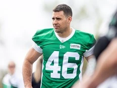 Roughriders' Jorgen Hus: He's a long-snapper with CFL longevity