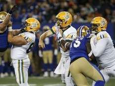 Edmonton Elks host Riders with CFL playoff chances hanging by a thread