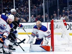 Player grades: Skinner stops kitchen sink, Bouchard bombs the Edmonton Oilers over Los Angeles Kings