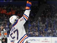 Edmonton Oilers' James Hamblin pays tribute to late mom with number change