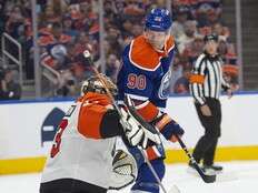 Oilers notes: Stecher, Perry step up to provide much-needed bite to Oilers game