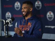 Oilers forward Evander Kane has knee surgery, current rehab put on hold