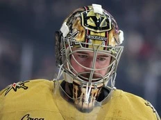 Vegas Golden Knights goalie Carter Hart stirs the pot with Free Alberta t-shirt
