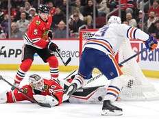 Player grades: Somehow, gassed Edmonton Oilers find a way to win another squeaker in Chicago