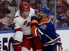 'I'm pretty versatile': Roslovic eager to establish his spot in Oilers lineup