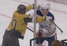 'Wow, big break for VGK': NHL fails to suspend Nicolas Roy for nasty crosscheck of Oilers forward