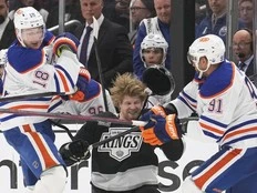 Extremist makeover: Edmonton Oilers suddenly bringing the ultra-violence vs Los Angeles