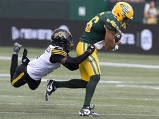 Struggling Edmonton Elks drop close one to Tiger-Cats 28-24
