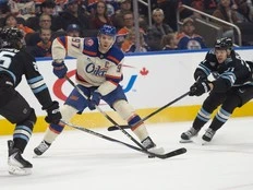 Edmonton Oilers use measuring stick to spank Utah Mammoth young pups