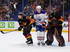 McDavid tossed as Oilers latest comeback falls short in Vancouver