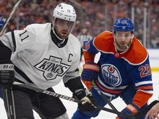 Oilers notes: Draisaitl lauds Kopitar as Kings star enters final season