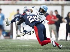 Argonauts fall flat against Alouettes in season opener
