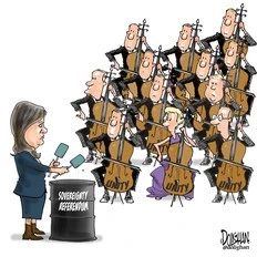 Tim Dolighan cartoon, May 12, 2025