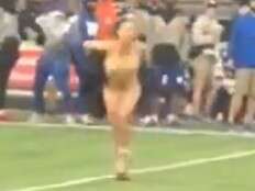 Streaker reportedly banned from BC Place after 'insane' Grey Cup stunt