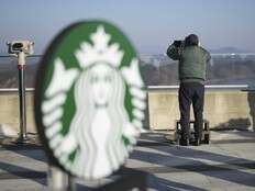 Starbucks opens cafe in South Korea with a view of quiet village in the North