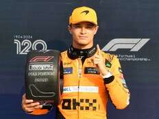 Lando Norris secures pole for Italian GP as McLaren lock out the front row at Monza. Verstappen 7th