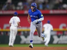 Back woes sideline Bichette as Blue Jays wrap up series with Rangers