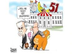 Tim Dolighan cartoon, May 8, 2025