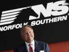 Norfolk Southern fires CEO Alan Shaw for an inappropriate relationship with an employee