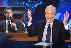 Jon Stewart defends Tony Hinchcliffe after 'garbage' Puerto Rico joke at Donald Trump rally