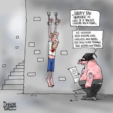 Tim Dolighan cartoon, April 27, 2026